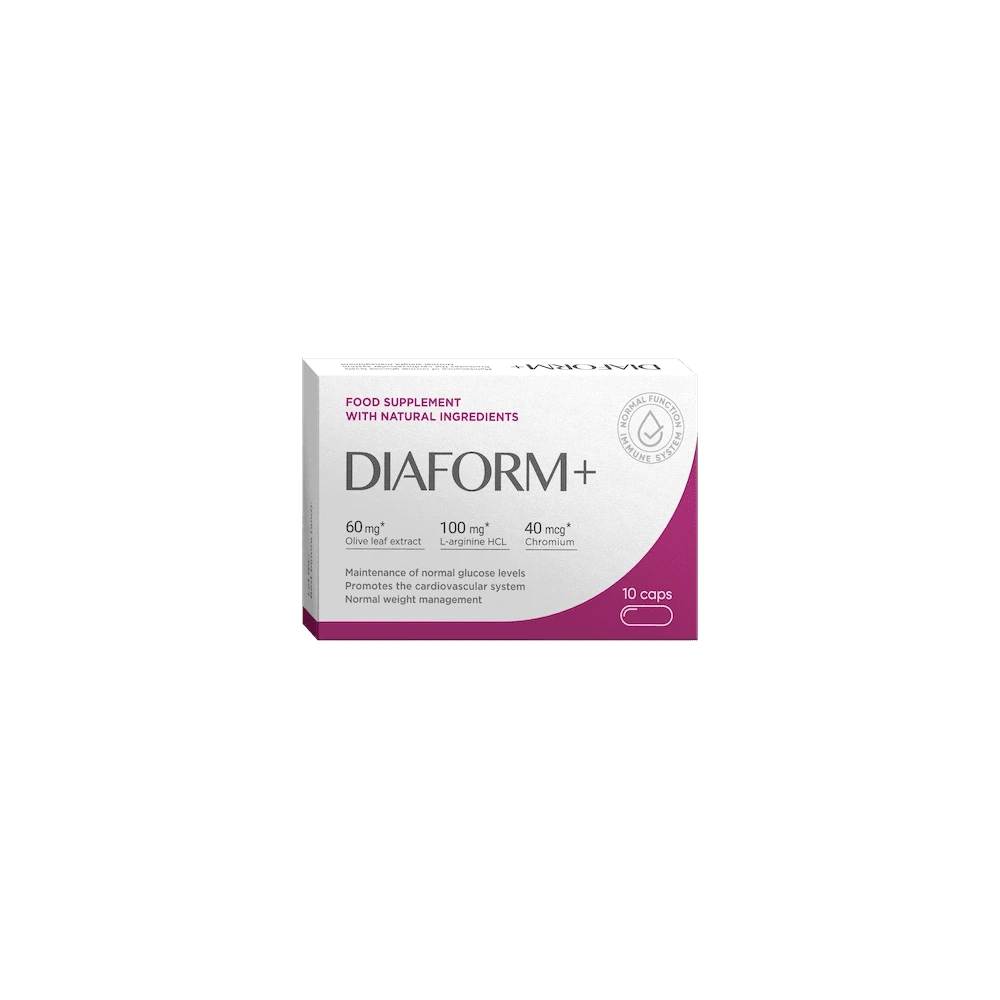 Diaform+ · Cápsulas · 10 cápsulas